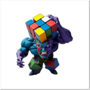 Rubik's Cube Villain Posters and Art